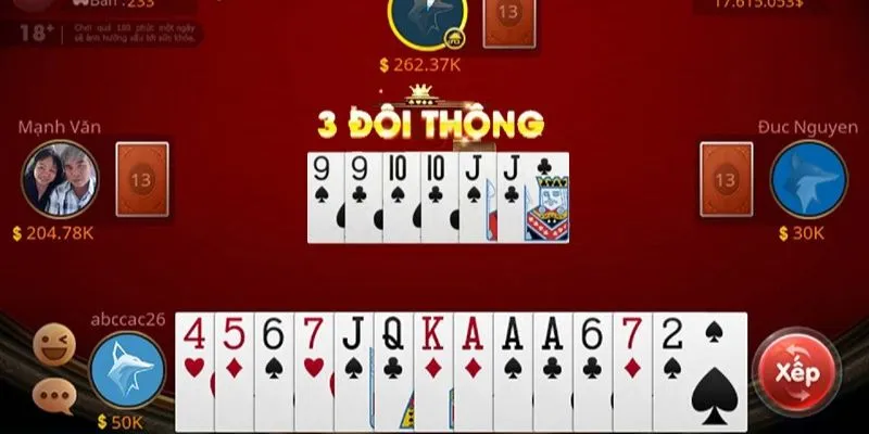 Tứ Quý Có Chặt Được 3 Đôi Thông Không? - Giải Đáp Thắc Mắc 3 tu-quy-co-chat-duoc-3-doi-thong-khong-chien-thuat